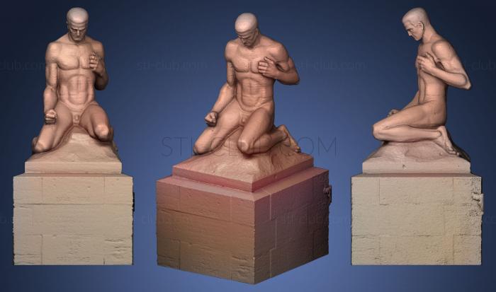 3D model Kriegerdenkmal (STL)